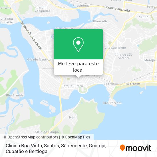Clinica Boa Vista mapa