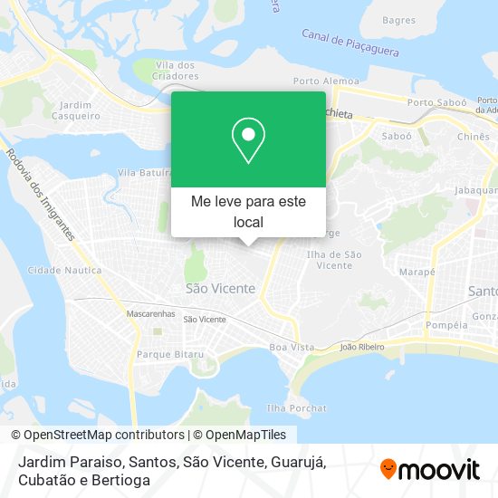 Jardim Paraiso mapa