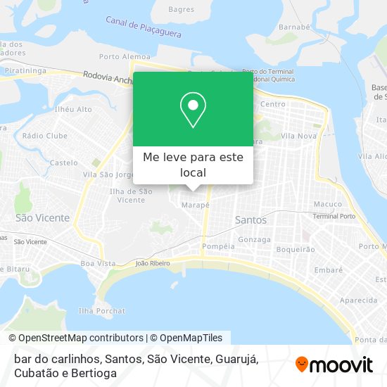 bar do carlinhos mapa
