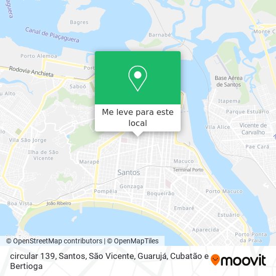 circular 139 mapa