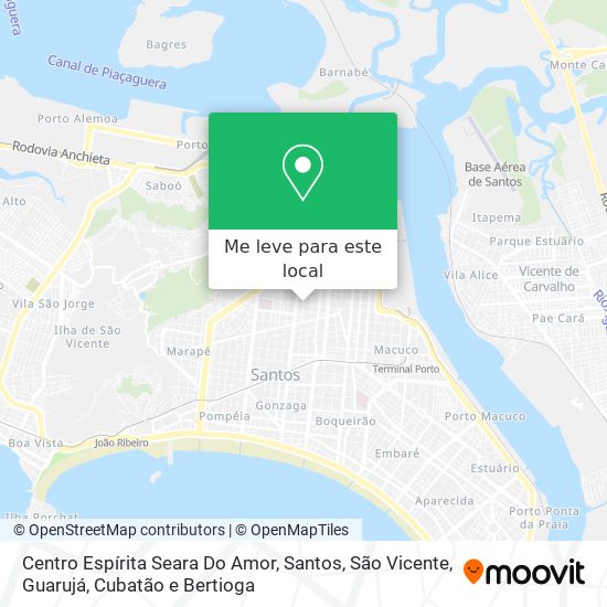 Centro Espírita Seara Do Amor mapa