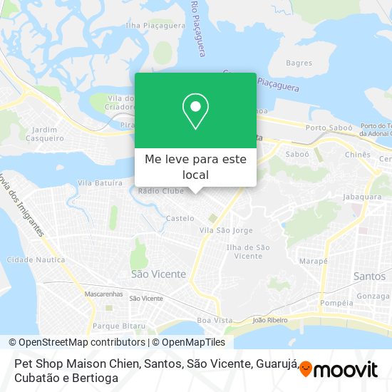 Pet Shop Maison Chien mapa