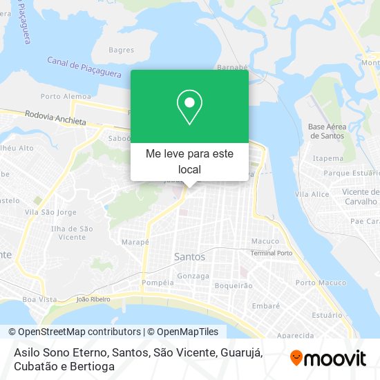 Asilo Sono Eterno mapa