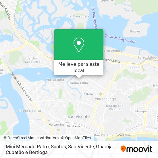 Mini Mercado Patro mapa