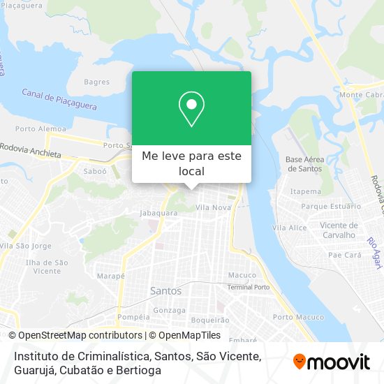 Instituto de Criminalística mapa