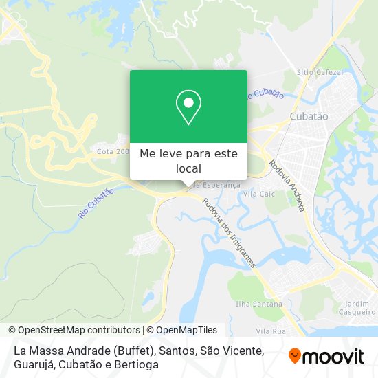 La Massa Andrade (Buffet) mapa