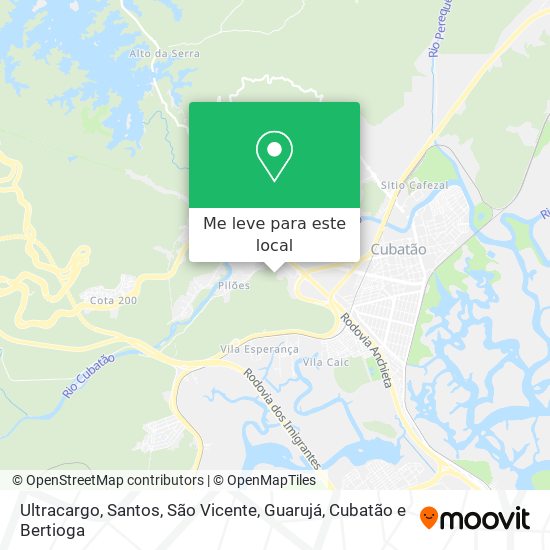 Ultracargo mapa