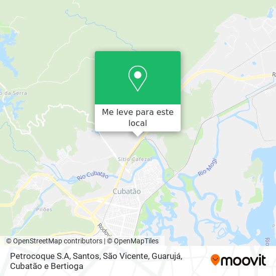 Petrocoque S.A mapa