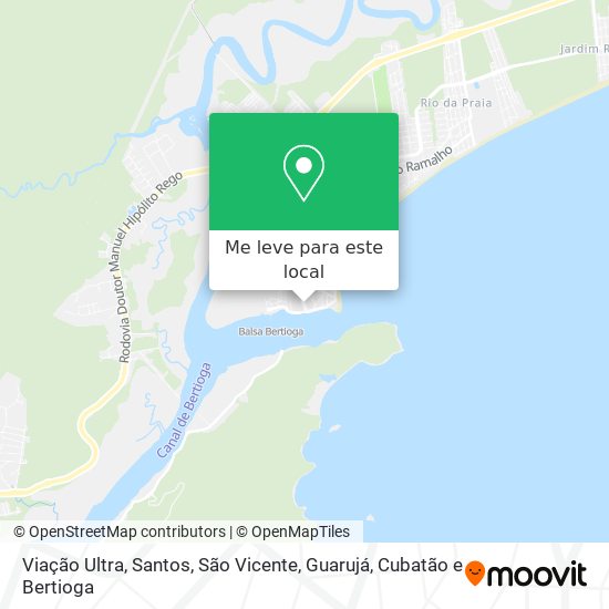 Viação Ultra mapa