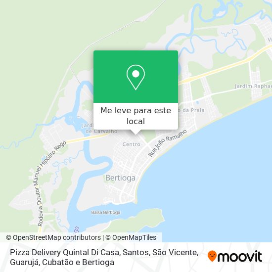 Pizza Delivery Quintal Di Casa mapa