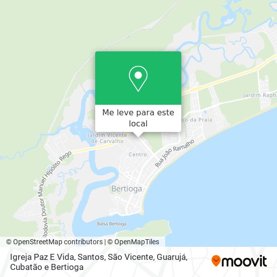 Igreja Paz E Vida mapa