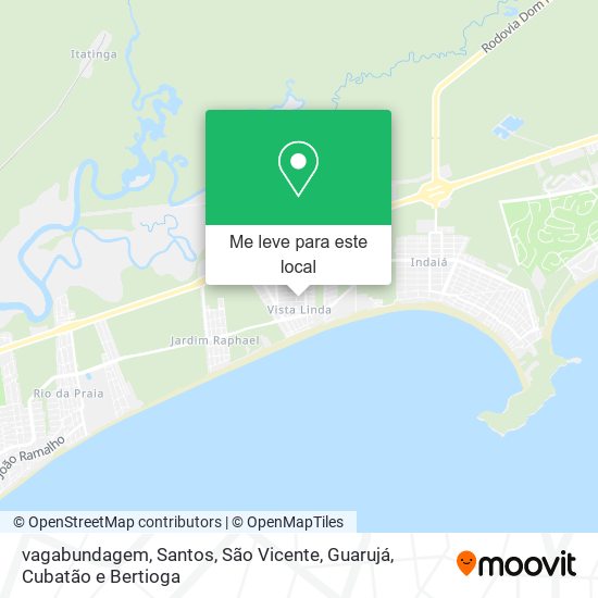 vagabundagem mapa