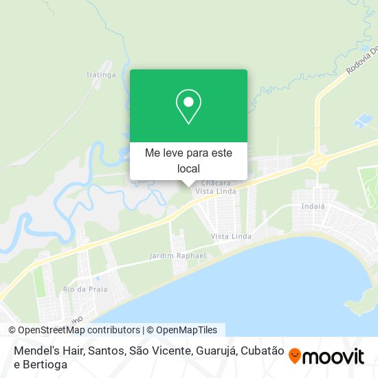 Mendel's Hair mapa