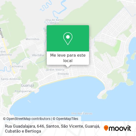 Rua Guadalajara, 646 mapa