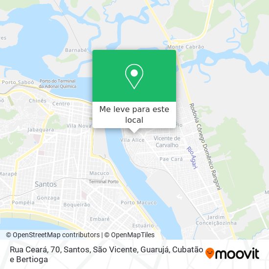 Rua Ceará, 70 mapa