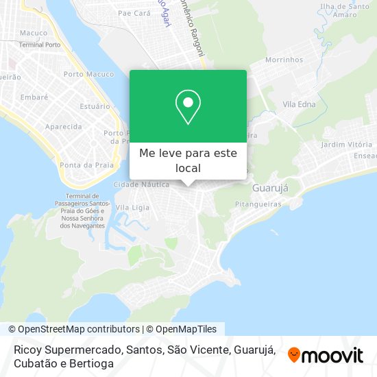 Ricoy Supermercado mapa