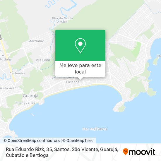 Rua Eduardo Rizk, 35 mapa