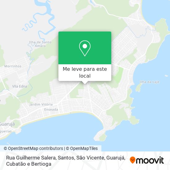 Rua Guilherme Salera mapa