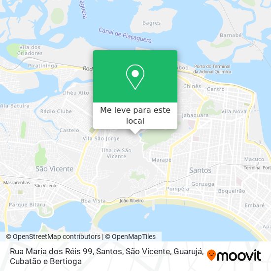 Rua Maria dos Réis 99 mapa