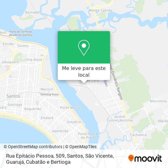Rua Epitácio Pessoa, 509 mapa