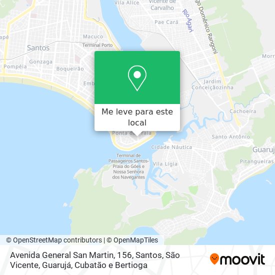Avenida General San Martin, 156 mapa