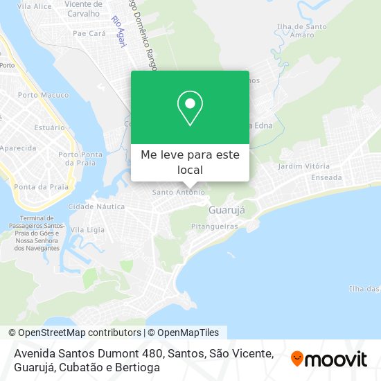 Avenida Santos Dumont 480 mapa