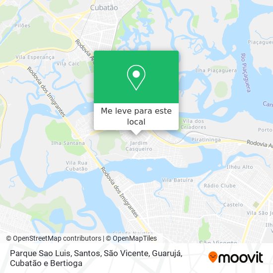 Parque Sao Luis mapa