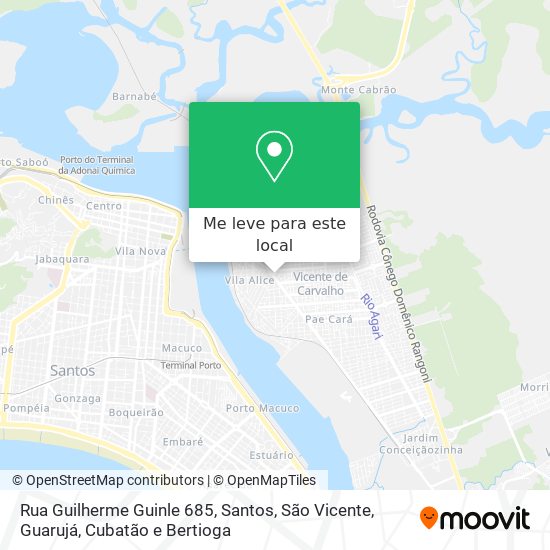 Rua Guilherme Guinle 685 mapa