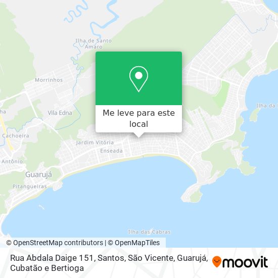 Rua Abdala Daige 151 mapa