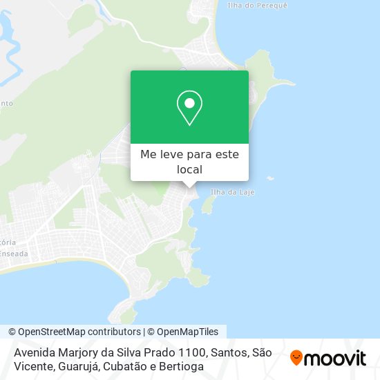 Avenida Marjory da Silva Prado 1100 mapa