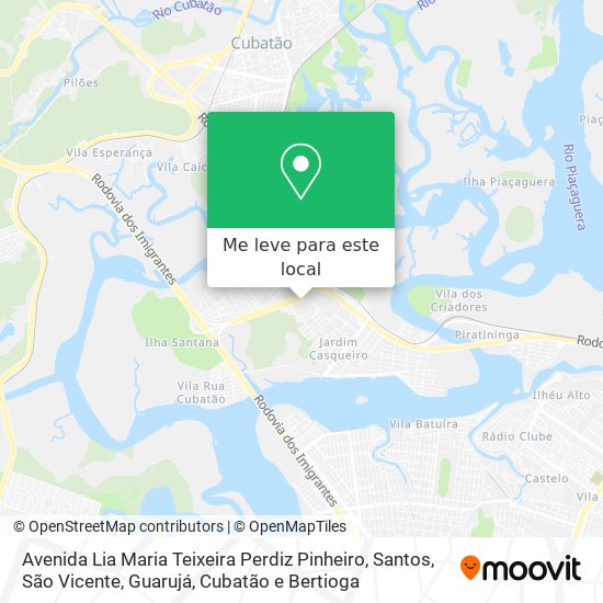 Avenida Lia Maria Teixeira Perdiz Pinheiro mapa