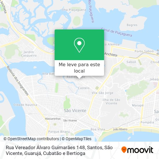 Rua Vereador Álvaro Guimarães 148 mapa