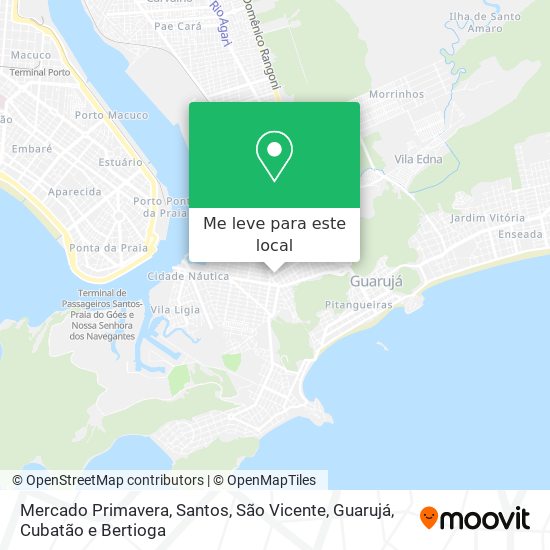 Mercado Primavera mapa