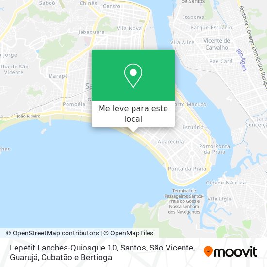 Lepetit Lanches-Quiosque 10 mapa
