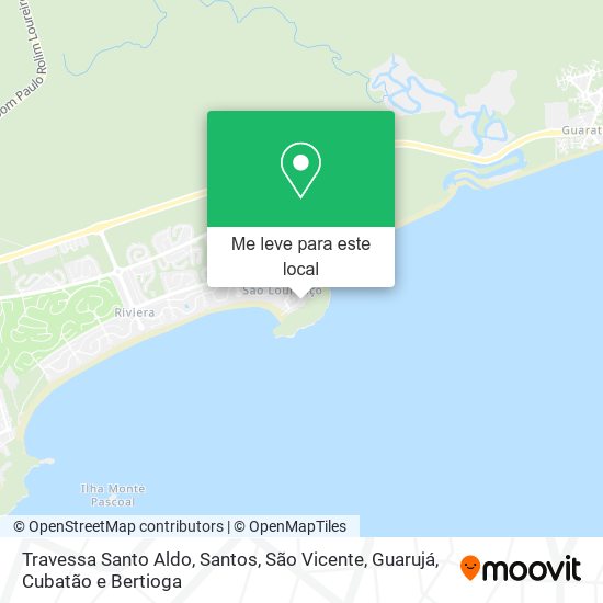 Travessa Santo Aldo mapa