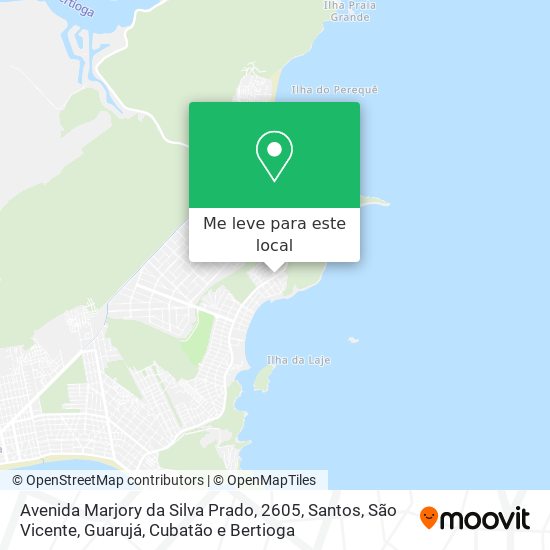 Avenida Marjory da Silva Prado, 2605 mapa