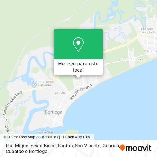 Rua Miguel Seiad Bichir mapa