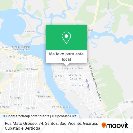 Rua Mato Grosso, 34 mapa