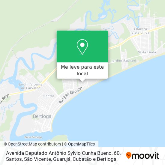 Avenida Deputado Antônio Sylvio Cunha Bueno, 60 mapa