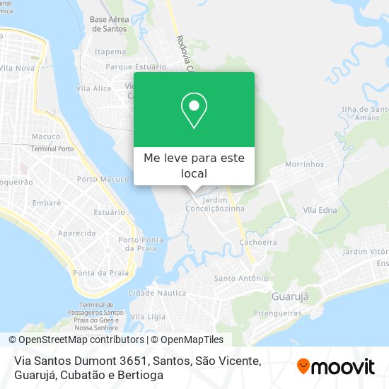 Via Santos Dumont 3651 mapa