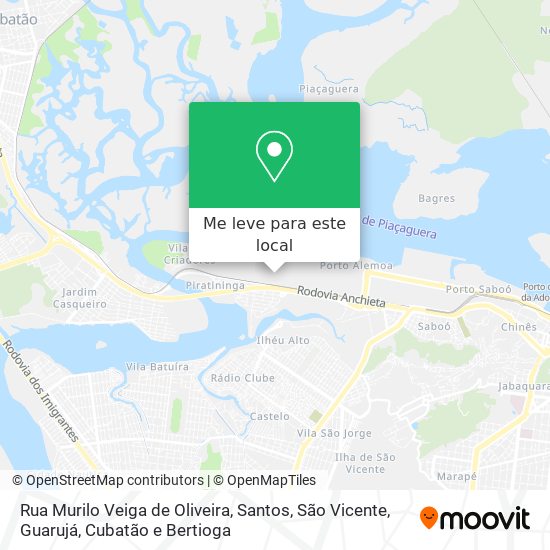 Rua Murilo Veiga de Oliveira mapa