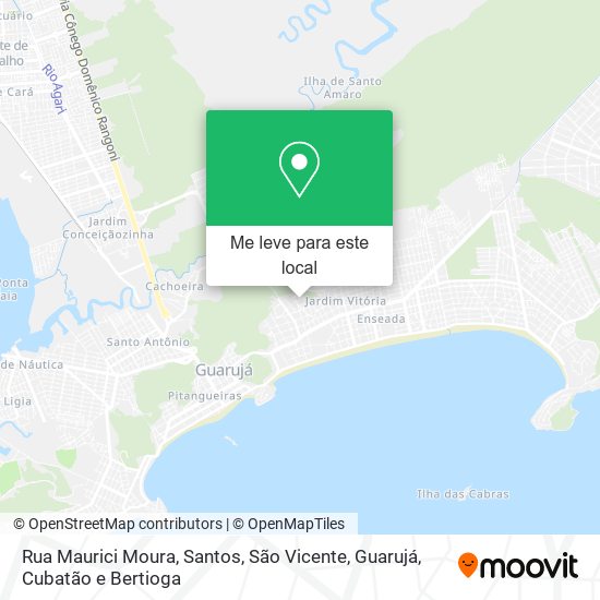 Rua Maurici Moura mapa