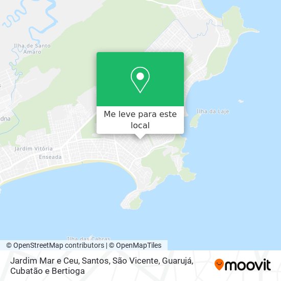 Jardim Mar e Ceu mapa