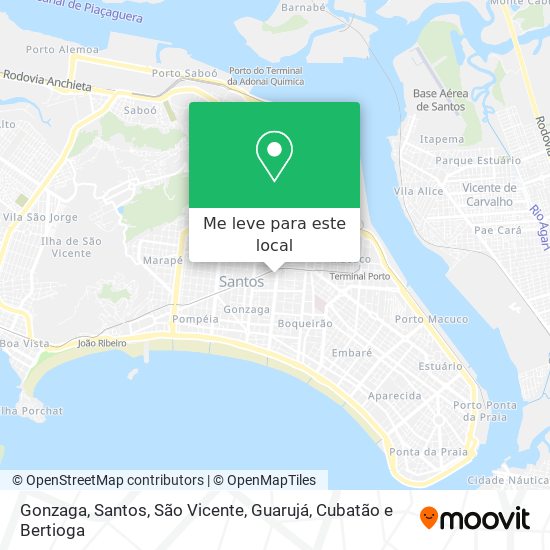 Gonzaga mapa