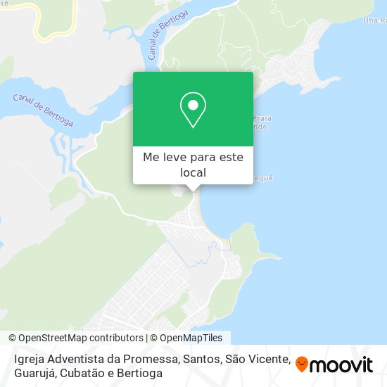 Igreja Adventista da Promessa mapa