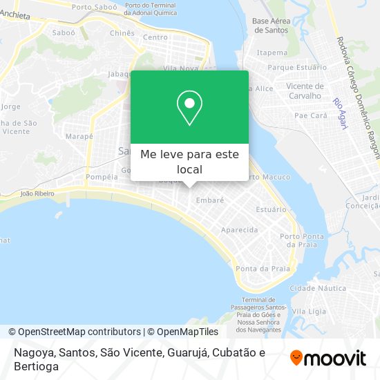 Nagoya mapa