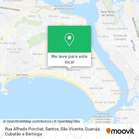 Rua Alfredo Porchat mapa