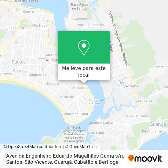 Avenida Engenheiro Eduardo Magalhães Gama s / n mapa