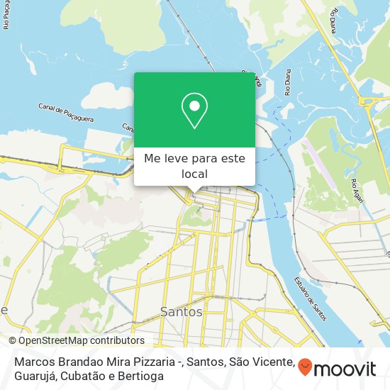 Marcos Brandao Mira Pizzaria - mapa
