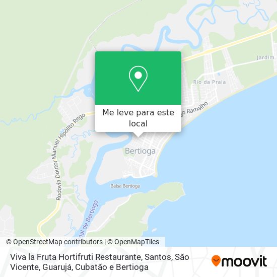 Viva la Fruta Hortifruti Restaurante mapa